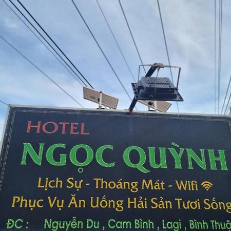 Hotel Khach San Ngoc Quynh La Gi Exteriér fotografie